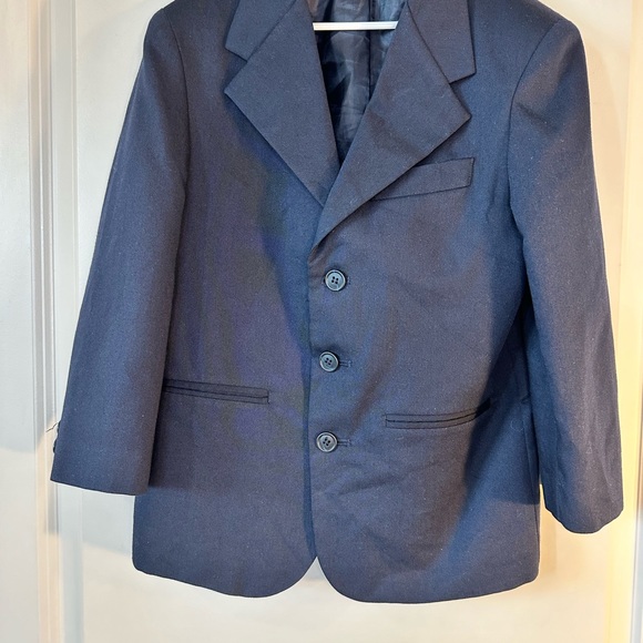 FUBU Collection Navy 3 Button Blazer, size 8 - Picture 7 of 8